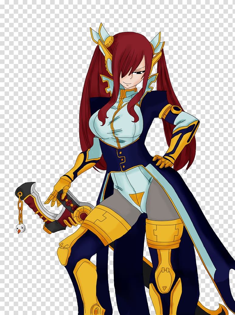 Erza Scarlet Armour Body armor Anime, ZORO transparent background PNG clipart