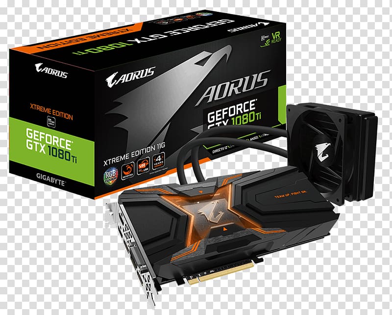 Graphics Cards & Video Adapters Gigabyte Technology GeForce AORUS Graphics processing unit, Card Minimal transparent background PNG clipart