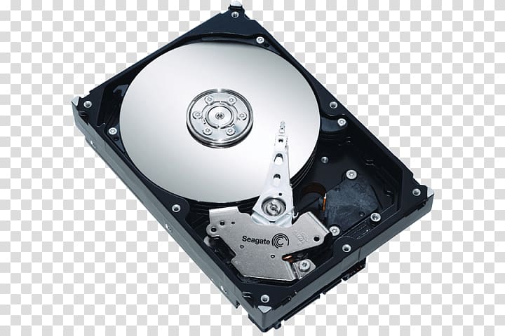 Hard Drives Serial ATA Seagate Desktop HDD Seagate Barracuda Terabyte, hard drive transparent background PNG clipart