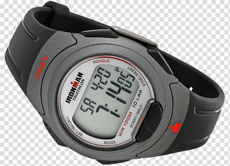 Timex Ironman Essential 10 Watch strap Heart rate monitor, watch transparent background PNG clipart