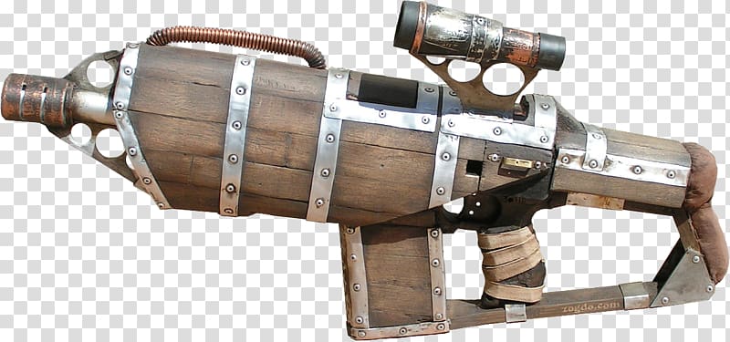 Weapon Firearm Steampunk Pistol grip, gunshot transparent background PNG clipart