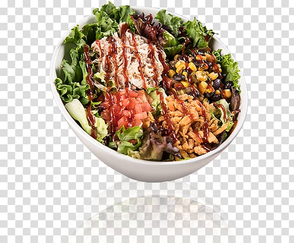 Chicken salad Barbecue chicken Leaf vegetable, homemade red wine vinaigrette transparent background PNG clipart