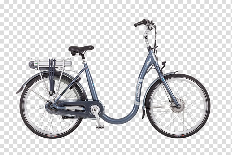 Electric bicycle Gazelle Orange C7+ (2018) City bicycle, low energy transparent background PNG clipart