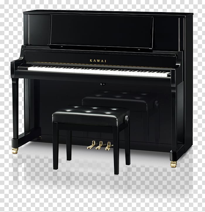 Kawai Musical Instruments Upright piano Digital piano, piano transparent background PNG clipart