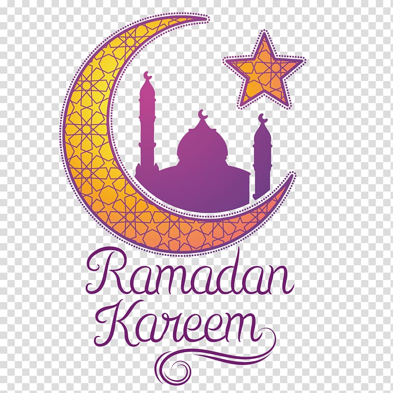 Ramadan Moon Islam, moon stars, Ramadan Kareem signage transparent background PNG clipart