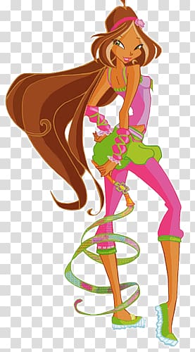 Flora Bloom Roxy Musa Winx Club, Season 5, others transparent background PNG clipart
