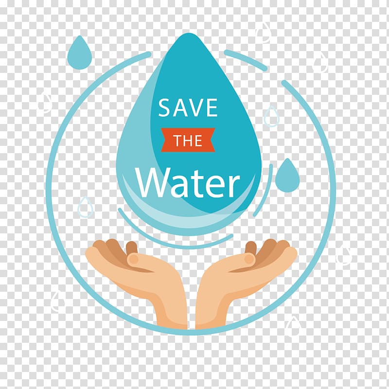 World Water Day , hand and water droplets transparent background PNG clipart