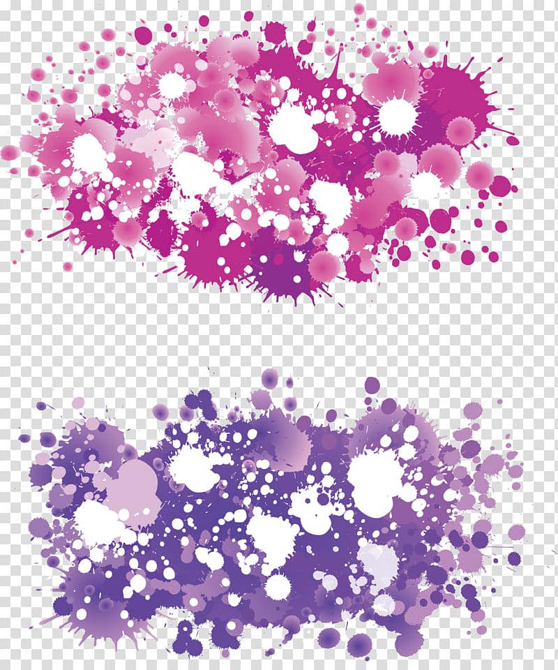 purple and pink color , Floral design Painting Paintbrush, Pink background painting brushes transparent background PNG clipart