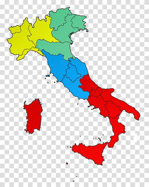 Regions of Italy Kingdom of Italy Friuli-Venezia Giulia Veneto, map transparent background PNG clipart