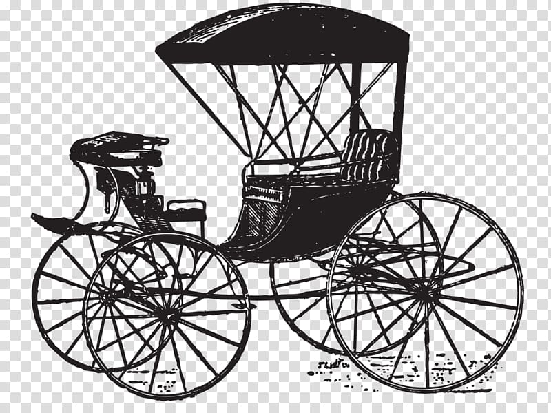 Carriage Bicycle Horse and buggy Wheel, Bicycle transparent background PNG clipart