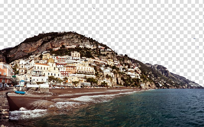 Positano Amalfi Coast Display resolution , Italy Positano town eight transparent background PNG clipart