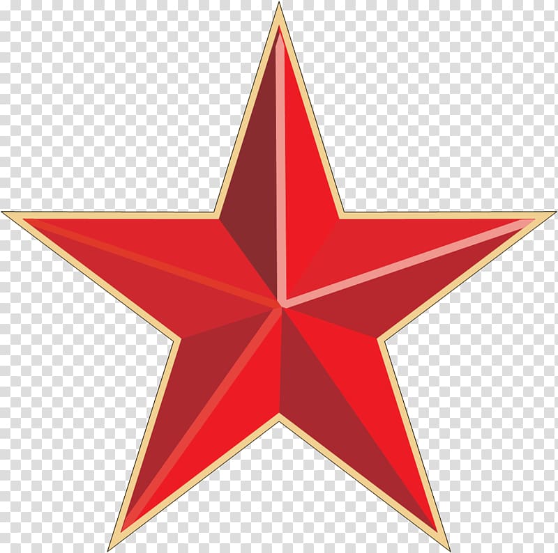 Red star Icon , red star transparent background PNG clipart