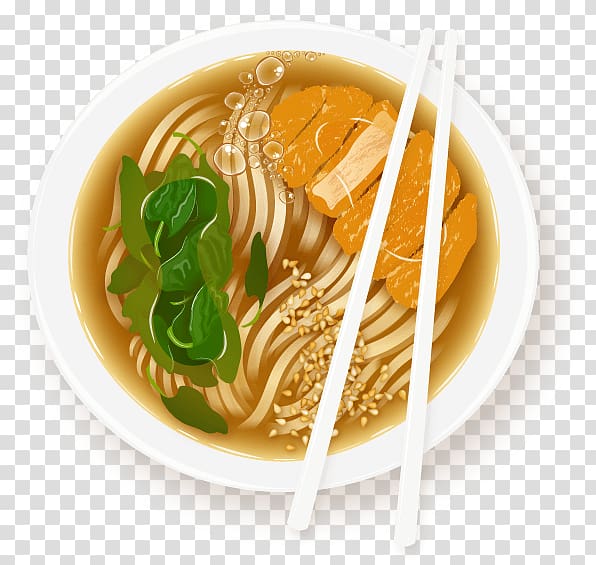 Okinawa soba Laksa Saimin Ramen Chinese noodles, soup bowl transparent background PNG clipart