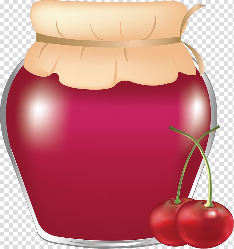 Fruit preserves Marmalade Blueberry Jar, jar transparent background PNG clipart