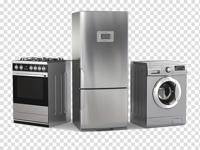 Washing Machines Home appliance Refrigerator Cooking Ranges Dishwasher, Home Appliances transparent background PNG clipart