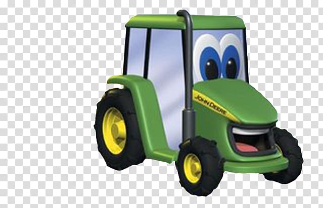 Johnny Tractor\'s Fun Farm Day (John Deere Barney\'s Springtime Fun Fun at the County Fair Danny Dozer Hits a Home Run, tractor transparent background PNG clipart