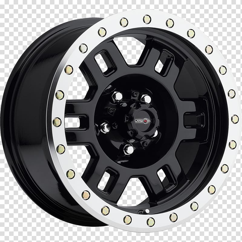 Car Rim Vision Wheels Vision Manx 398 Wheel 17x8.5 8x6.5 Matte Black 0mm Offset 398-7881MB0 Custom wheel, car transparent background PNG clipart