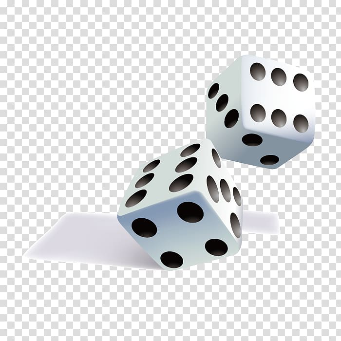 Dice Game Casino Illustration, toy dice transparent background PNG clipart