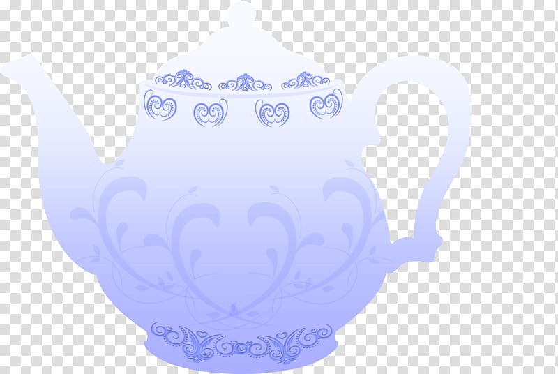 Teapot Blue Mug , teapot transparent background PNG clipart