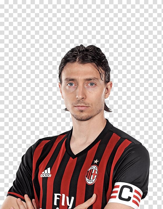 Riccardo Montolivo A.C. Milan Jersey Football player, football transparent background PNG clipart
