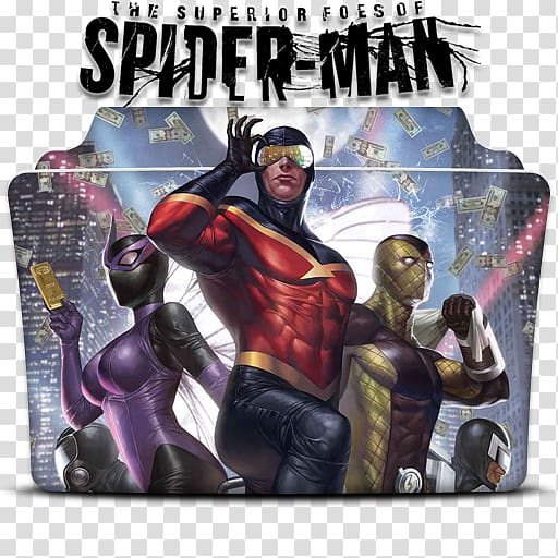 The Superior Foes of Spider-Man Shocker Silvermane Beetle, spider man comic transparent background PNG clipart
