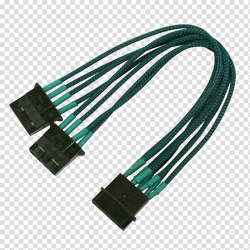 Serial cable Molex connector Electrical cable Y-cable Lead, Power Cable transparent background PNG clipart