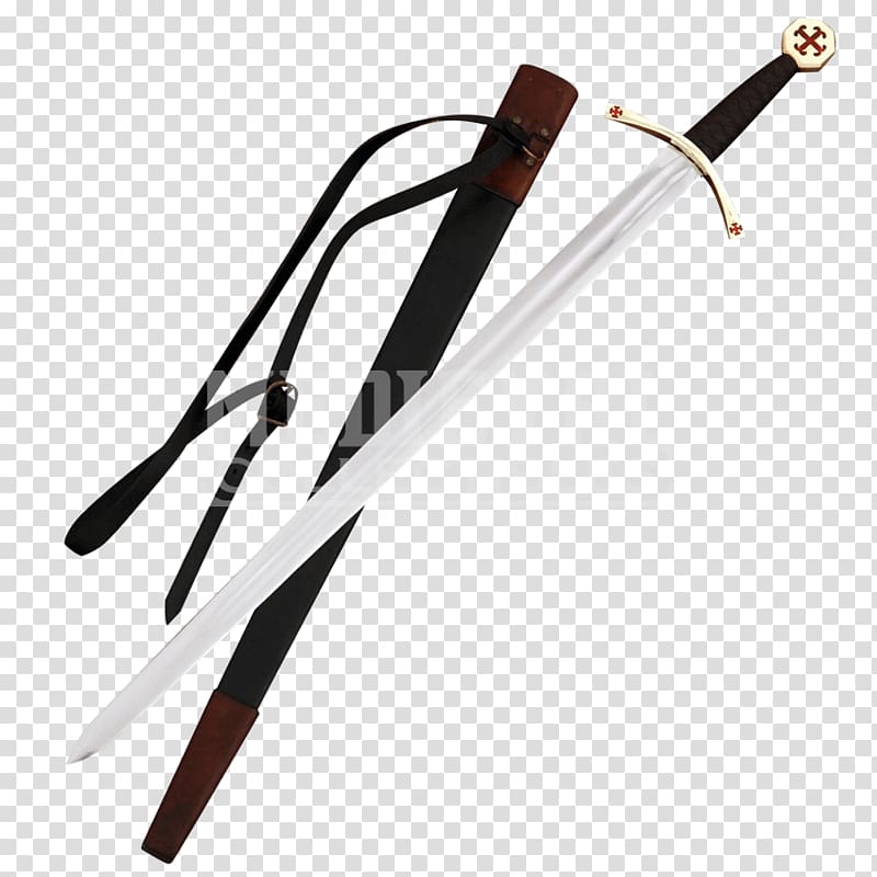 Sabre Knightly sword Royal Armouries Ms. I.33 Scabbard, Medieval sword transparent background PNG clipart