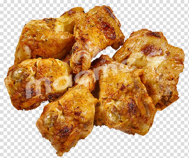 Crispy fried chicken Chicken nugget Karaage, grilled wings transparent background PNG clipart