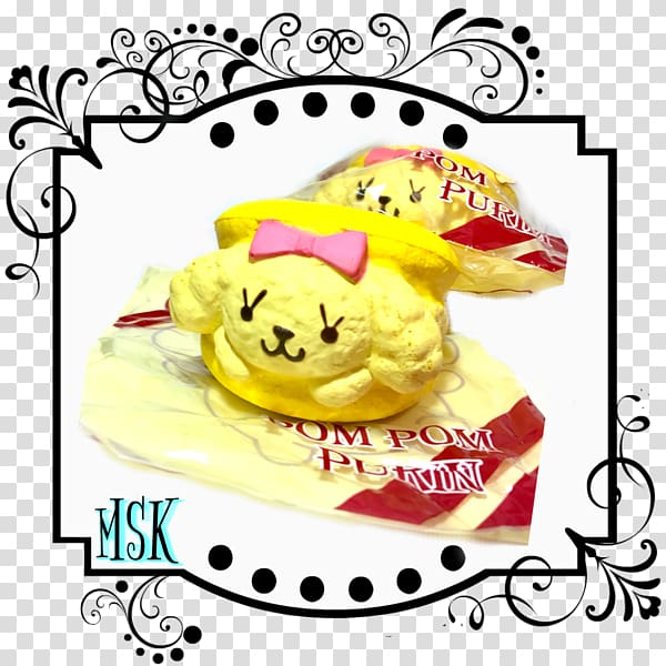 Squishies Bakery Croissant Bread Sanrio, Pom pom purin transparent background PNG clipart