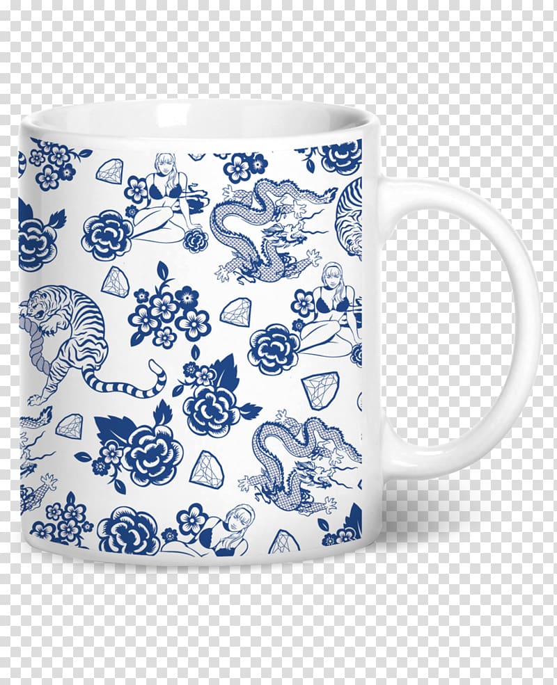 Coffee cup Blue and white pottery Mug Visual arts Porcelain, chinese-blue transparent background PNG clipart
