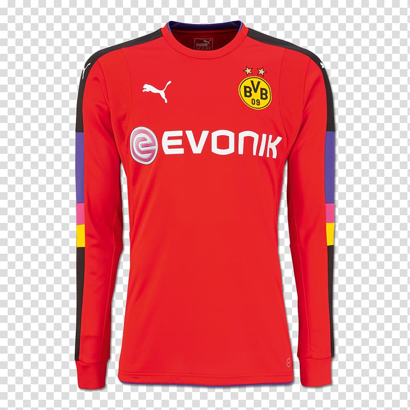 Borussia Dortmund 2017–18 Bundesliga Third jersey Goalkeeper, football transparent background PNG clipart