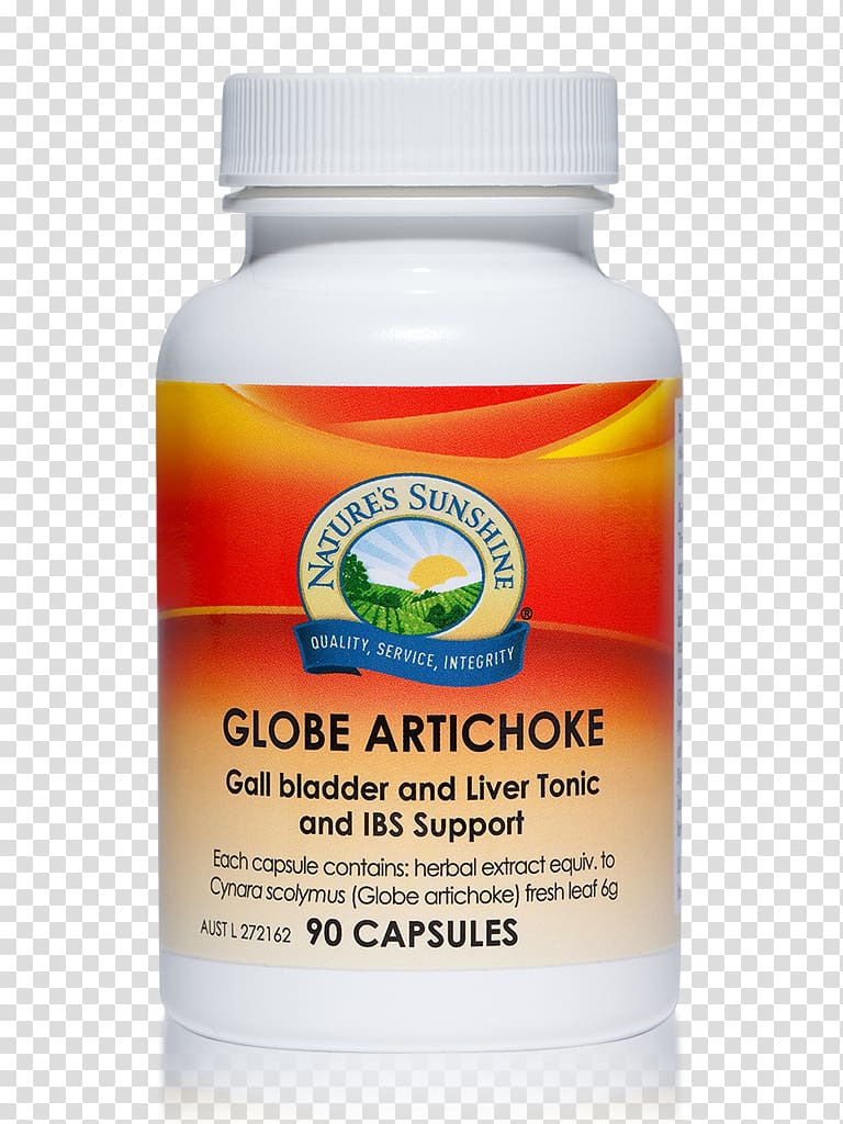 Dietary supplement Nature\'s Sunshine Products Red Clover Nature Sunshine Products of Australia Capsule, artichoke transparent background PNG clipart