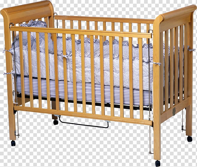 Cots Bed Furniture Nursery, bed transparent background PNG clipart