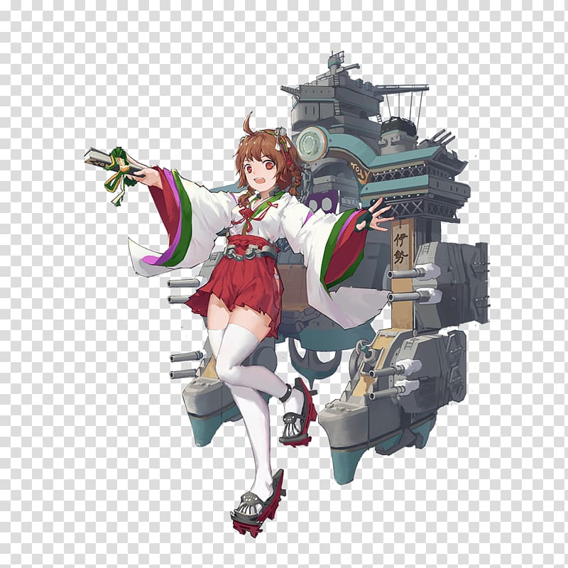 Battleship Girls Japanese battleship Ise Ise-class battleship Imperial Japanese Navy, folding fan transparent background PNG clipart