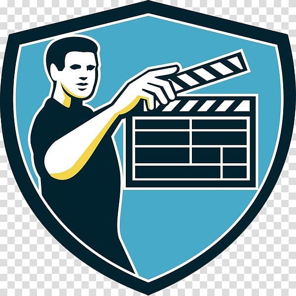Clapperboard Movie camera Film Camera Operator, With the log card retro shield staff transparent background PNG clipart
