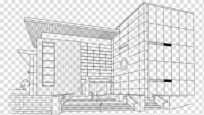 Architecture House Sketch, design transparent background PNG clipart