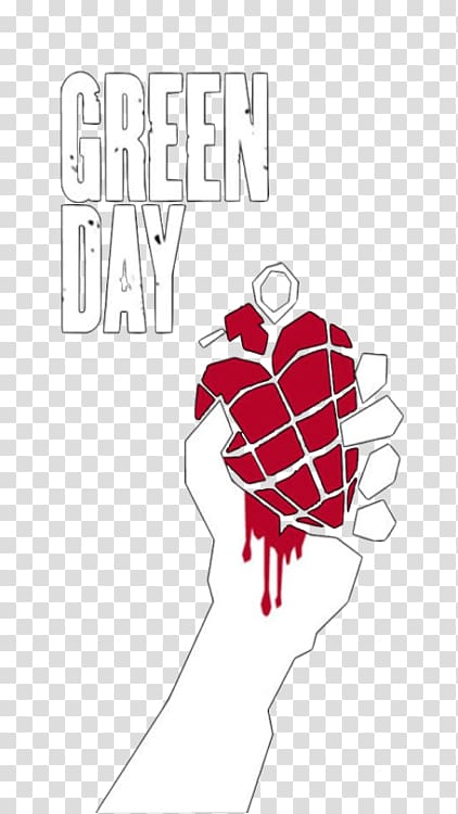 American Idiot Green Day Heart , national day music transparent background PNG clipart