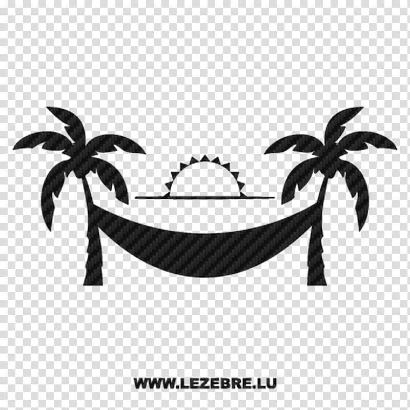 Hammock graphics Home, SUNSET beach transparent background PNG clipart