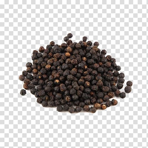 Black pepper Spice Masala chai Garam masala Long pepper, black pepper transparent background PNG clipart