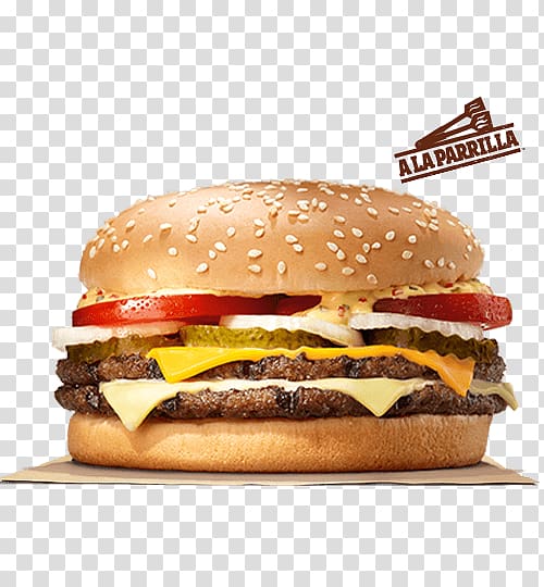 Cheeseburger Whopper Fast food Hamburger McDonald's Big Mac, cheese transparent background PNG clipart