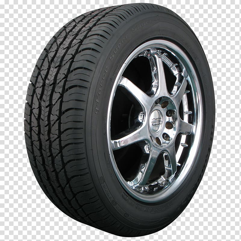 Tread Car Alloy wheel Formula One tyres Spoke, car transparent background PNG clipart