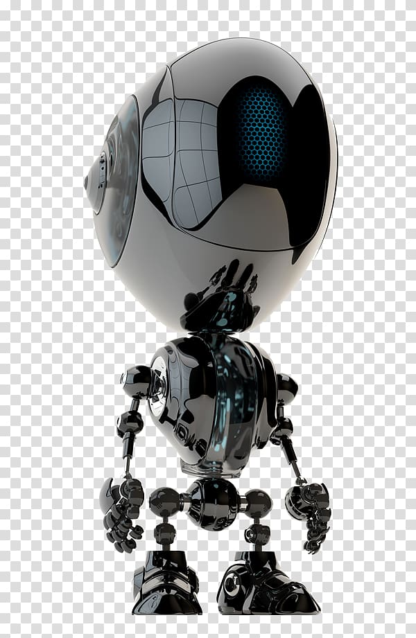 Robot Raster graphics, Robot Black transparent background PNG clipart