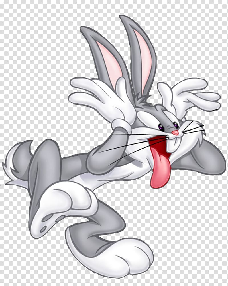 Looney Tunes Bugs Bunny illustration, Bugs Bunny Daffy Duck Lola Bunny Tasmanian Devil Golden age of American animation, Bugs Bunny transparent background PNG clipart
