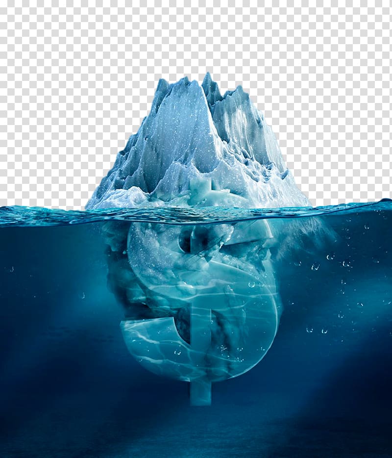 Iceberg , Creative Iceberg currency symbol transparent background PNG clipart