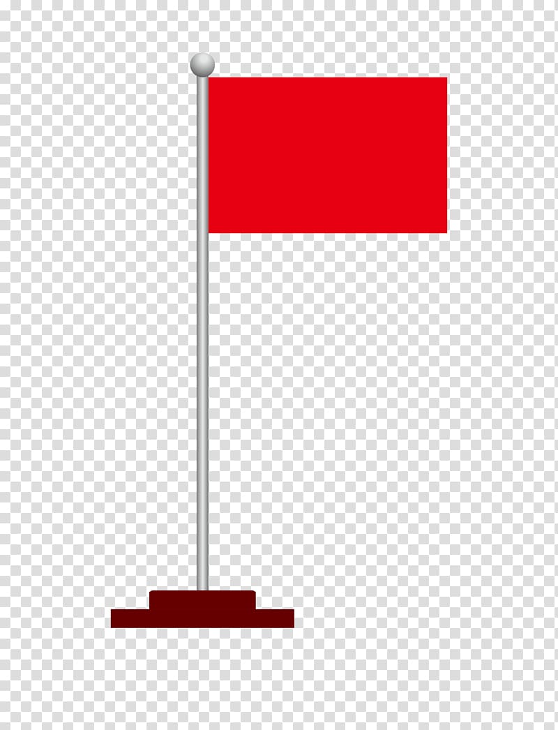 Flagpole Computer file, Red flag Road flagpole transparent background PNG clipart