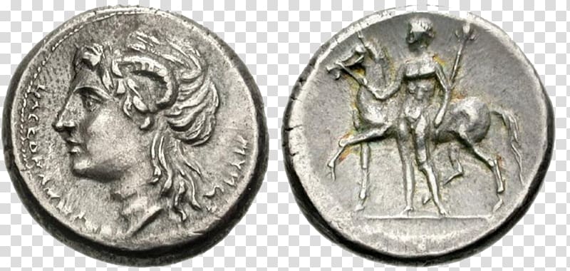 Ancient Rome Roman Republic Denarius Roman currency, Coin transparent background PNG clipart