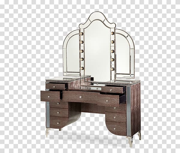 Mirror Table Vanity Carol House Furniture Upholstery, mirror transparent background PNG clipart