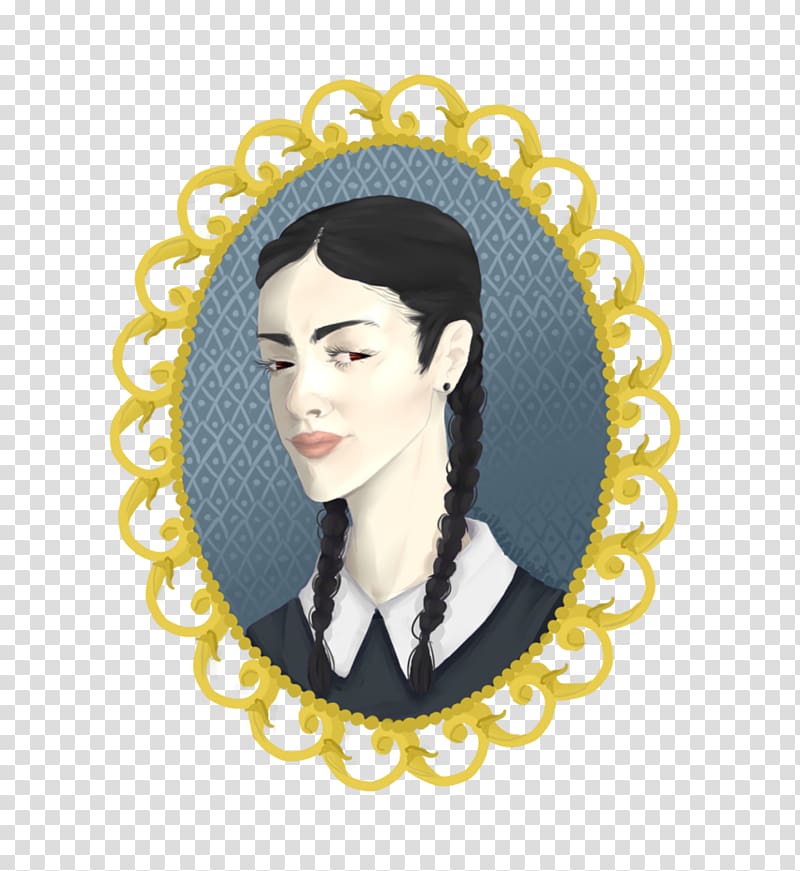 Wednesday Addams The Addams Family Blog Art Portrait, Wednesday Addams transparent background PNG clipart