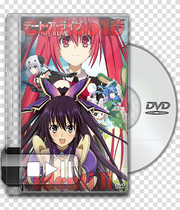 Date A Live Anime Mangaka Lost Saga Cosplay, Anime transparent background PNG clipart