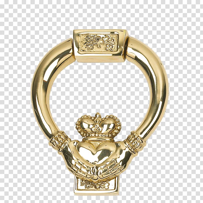 Claddagh ring Pin Door Jewellery, ring transparent background PNG clipart